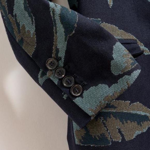 Billy Reid Tropical Oasis Jacquard Coat - NWT - small - Picture 3 of 8